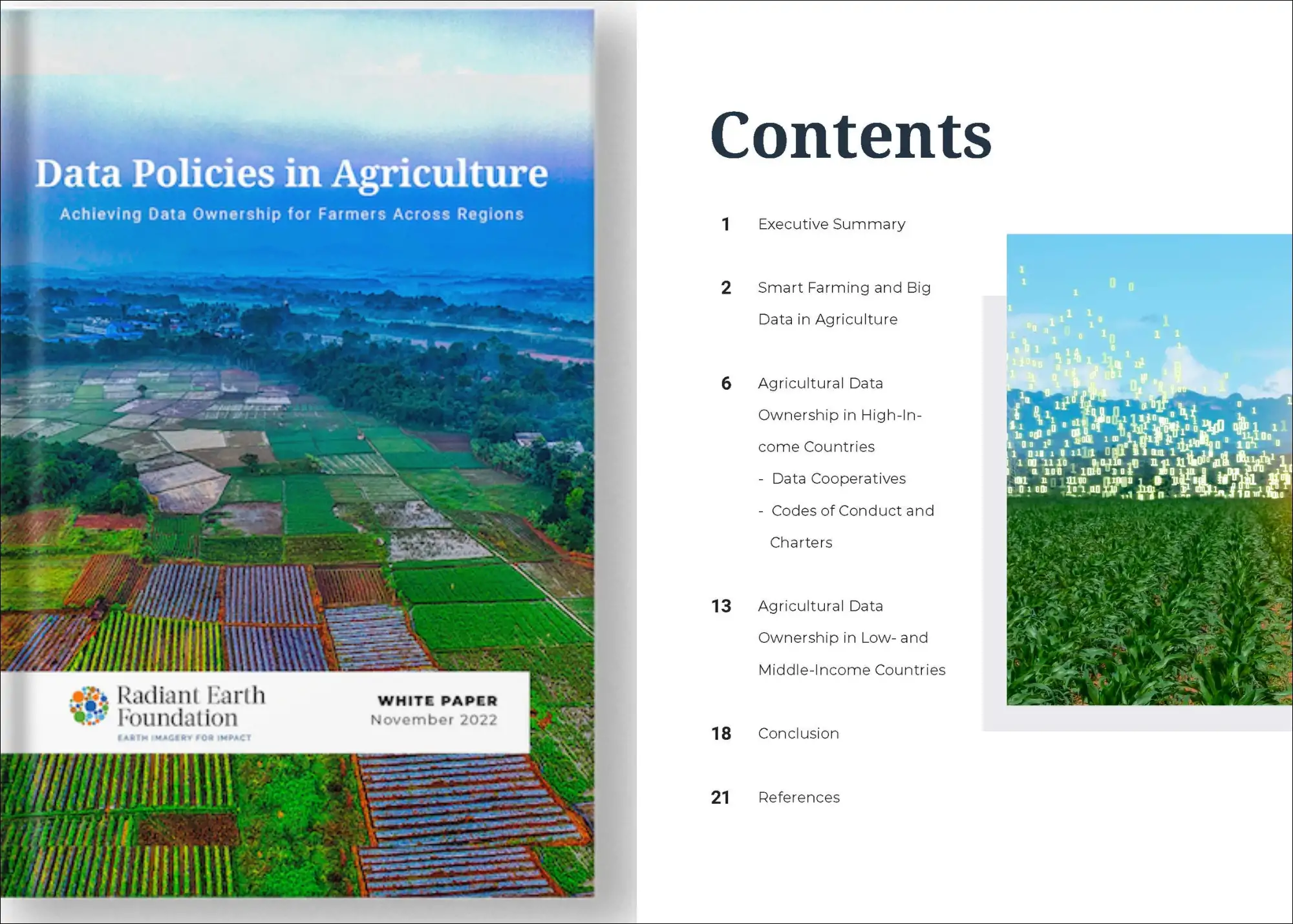 Data Policies in Agriculture white paper